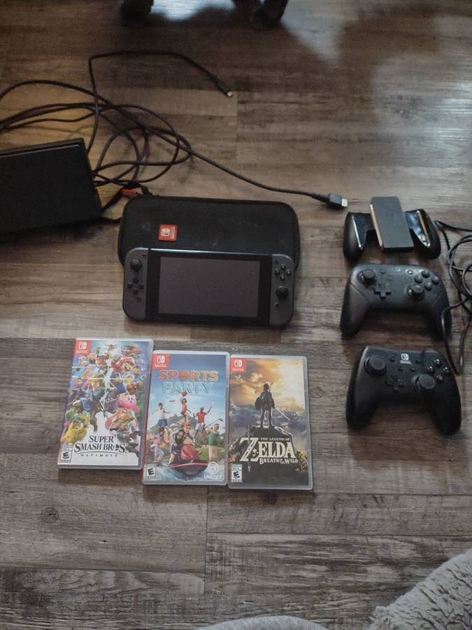 Nintendo Switch and accessories