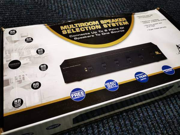 Acoustic Research Multi-room Speaker Selector System ARSS6 - BNIB