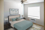 2 bedroom, Mini Blinds, Covered Drive Thru