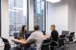 Looking for Office Space? Tour this Prime Business District Location!