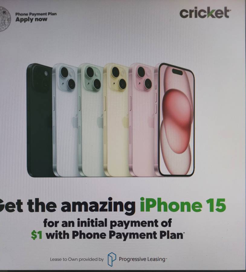 $1 IPHONE 15 w/ PPP