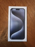 iPhone 15 pro max 512GB Titanium blue