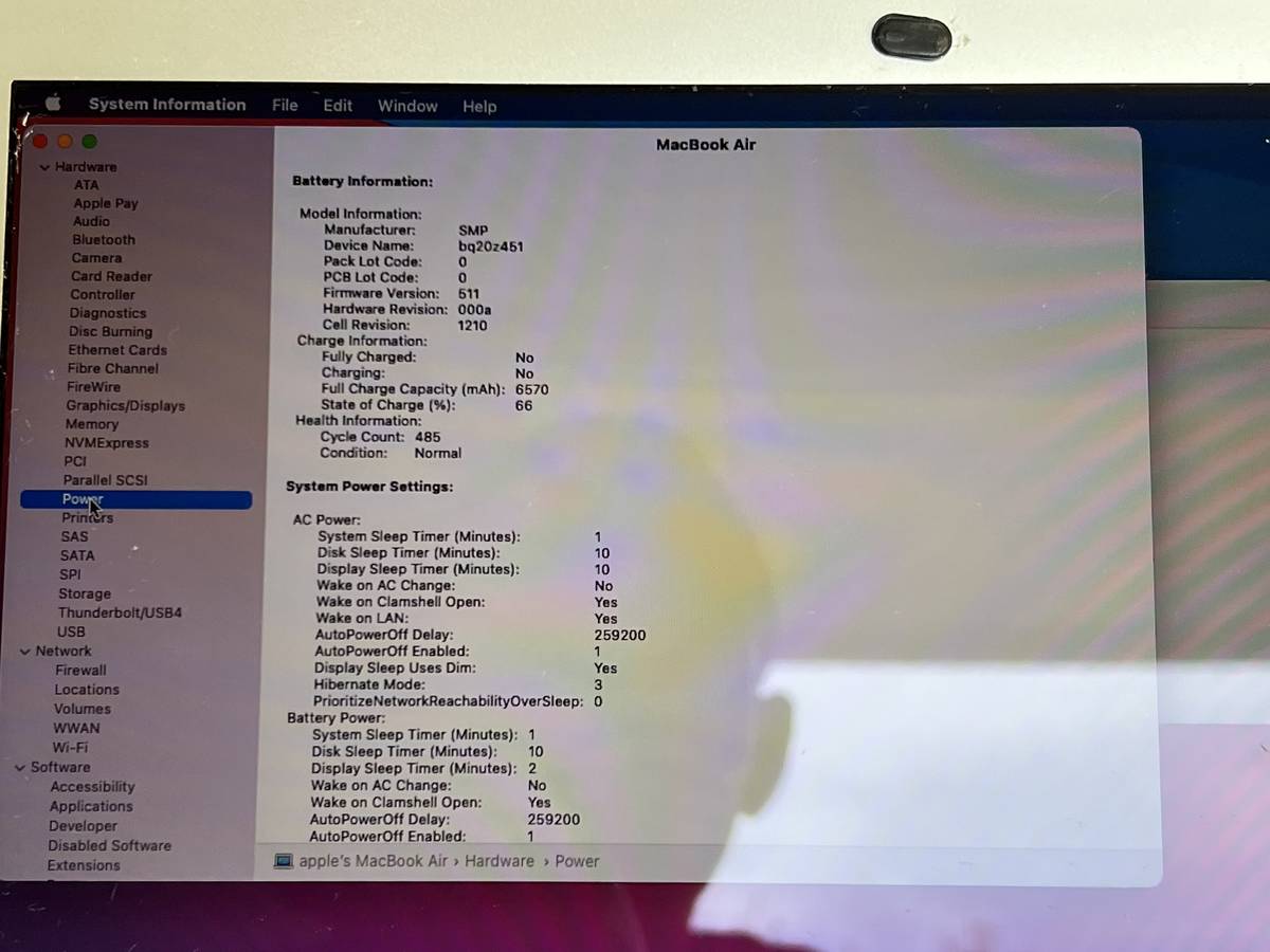 13" 2013 Macbook air
