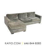Mitchell Gold + Bob Williams Chaise Sectional Sofa  (Was 2500)