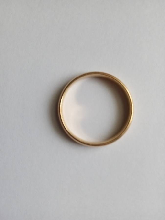 Mens 14 Karat Wedding Band Size 10-11