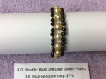 Golden Fresh Water Pearls and Opals