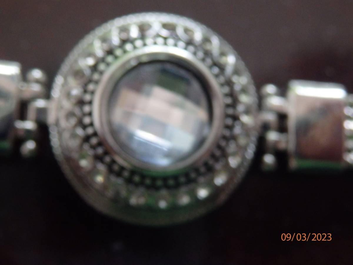 Snap Jewelry Toggle Silver Plated Strand Bracelet