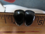 3 pair metal earrings