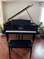 Beautifully Maintained Kawai GM10 Baby Grand Piano