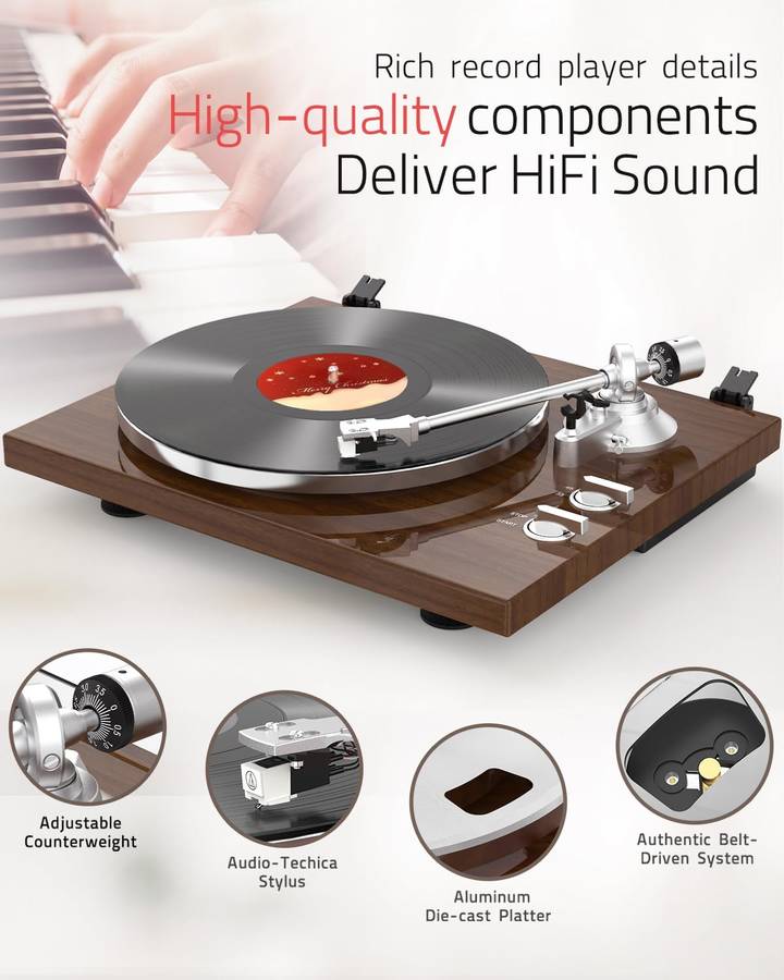 Brand New Record Player Retrolife - was $200, now $100