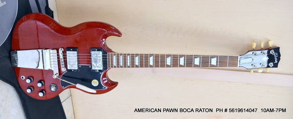 Gibson SG Standard '61 Maestro Vibrola Vintage Cherry Electric guitar