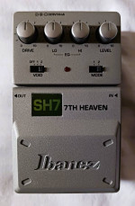 Ibanez SH7 7th Heaven Distortion Pedal 2000s - Silver