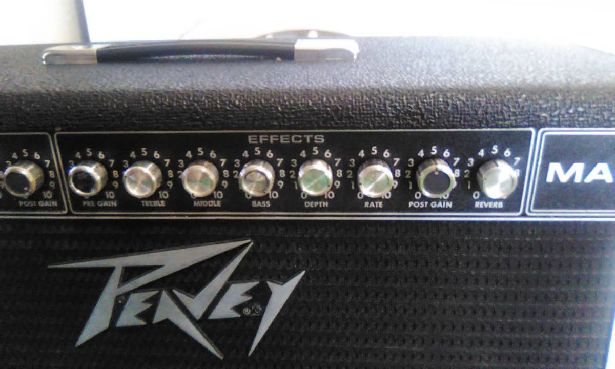 Peavey Mace 1975 Electric Guitar Tube Amplifier Combo 320T 160watts Via 6×6L6 T