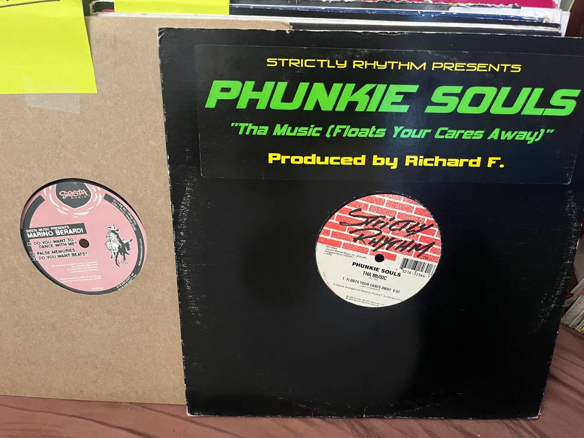 assorted HOUSE MUSIC lot of 100 12" vinyl records