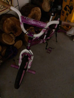 Kids bicycle with rear and front brake