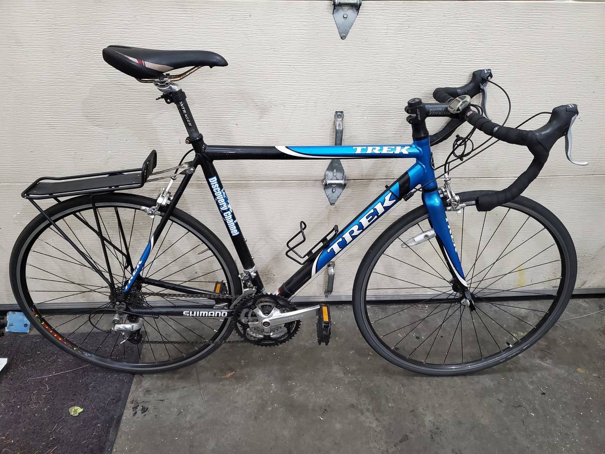 TREK  24sp, Carbon fiber Forks, Rare Discovery Channel edition