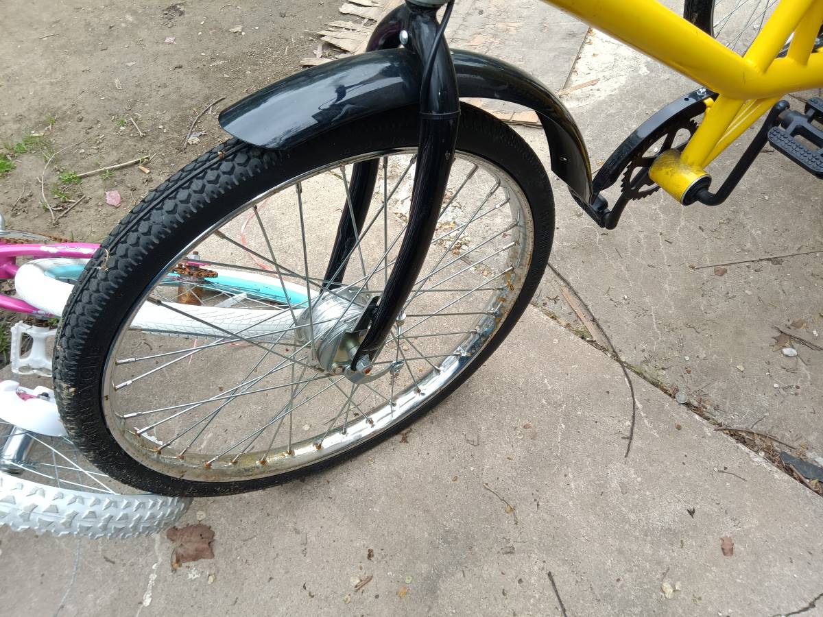 Tricycle.- Workman Industrial 3 wheeled, $350