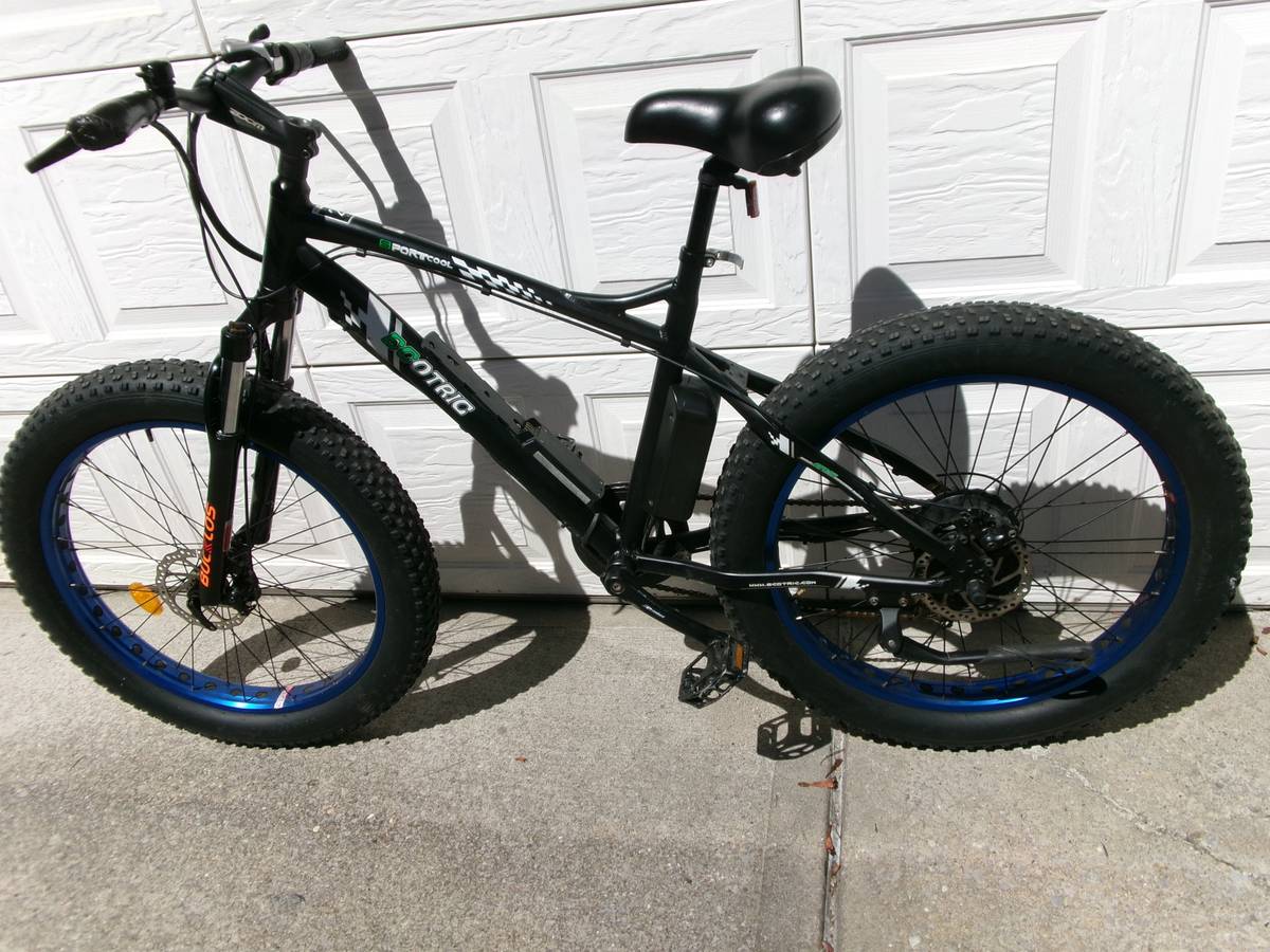 Ecotric SportCool (Aluminum Frame) 26"Aluminum 4"Tires 7- Speed