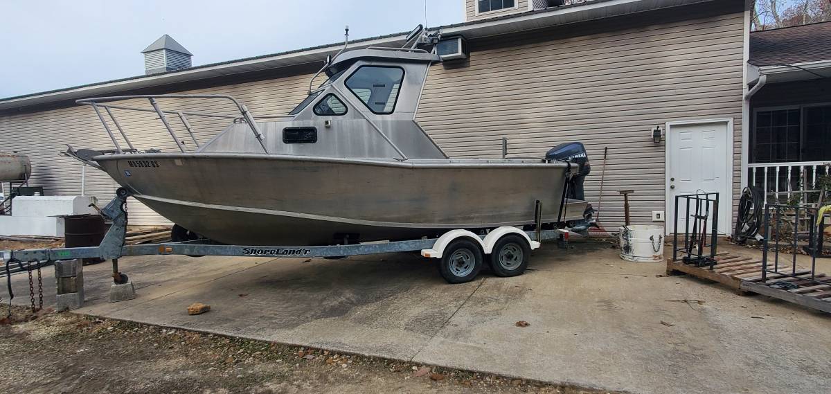 23' Aluminum Work Boat
