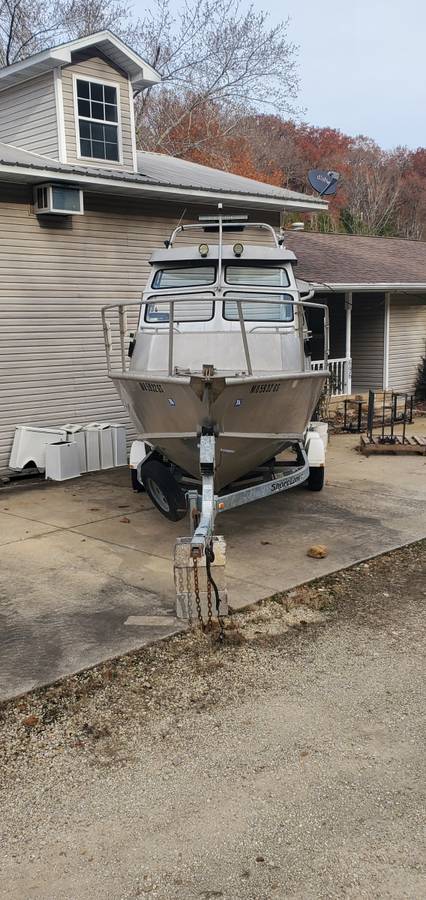 23' Aluminum Work Boat