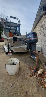 23' Aluminum Work Boat