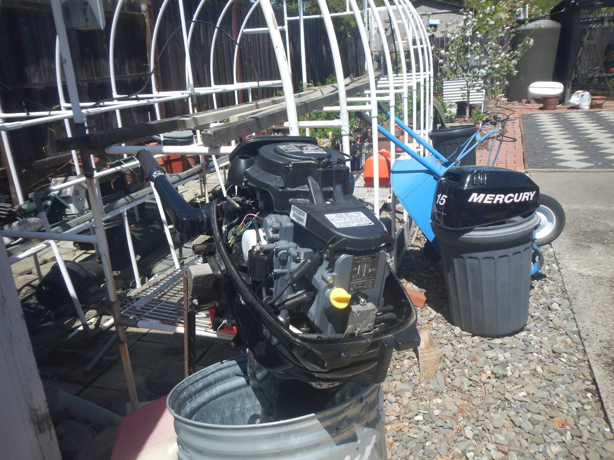 Mercury 15hp. 4 stroke 2006 outboard