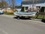 12’ Hi Laker, trailer, 4hp