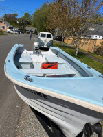 12’ Hi Laker, trailer, 4hp