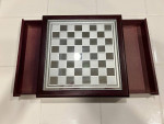 Magnificent Smaller Sized Rosewood Boxed Chest Set W/Drawers