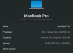 Apple Macbook Pro 13 inch 2020 512 GB 16 Gig Ram intel i5 *Prestine Condition*