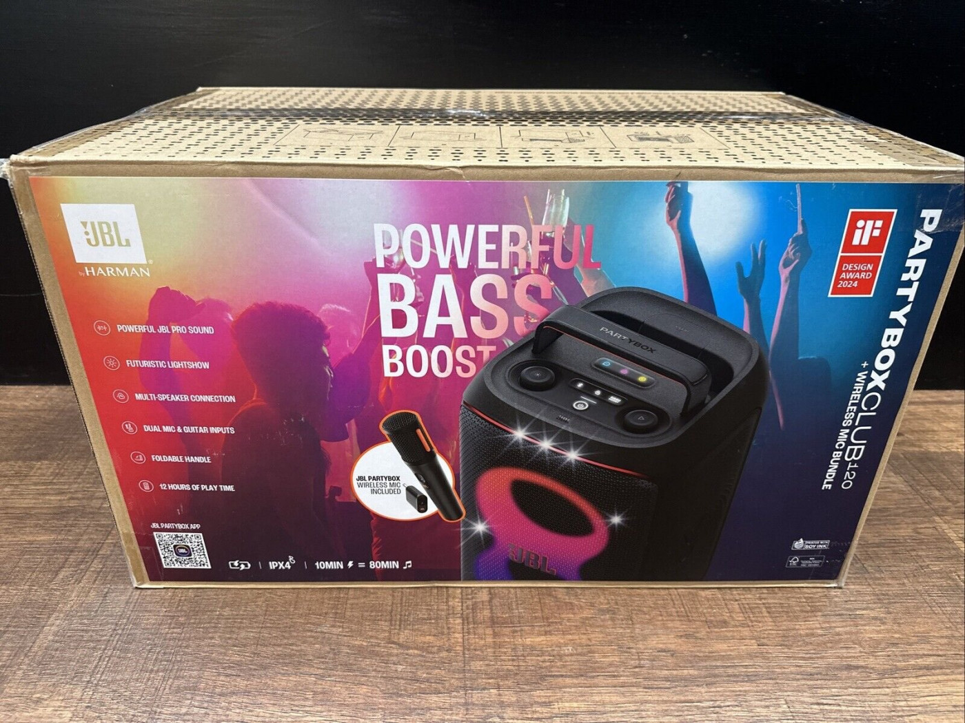 JBL PartyBox Club 120 - Portable Party Speaker