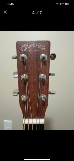 Martin DCX1E acoustic guitar