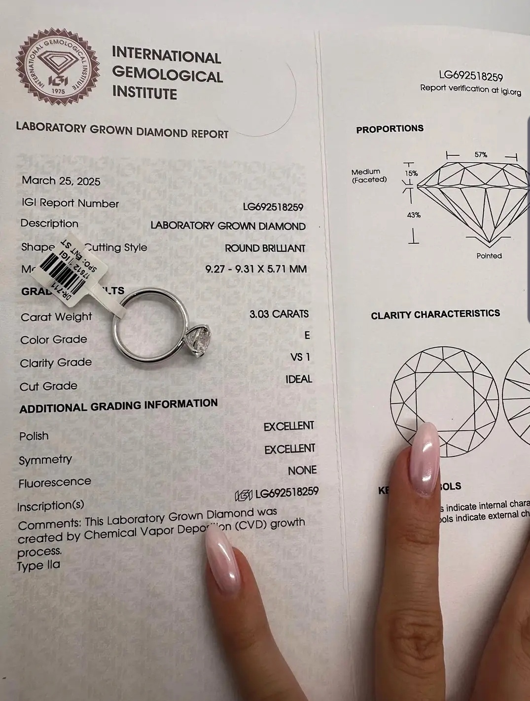 Diamond ring for sale