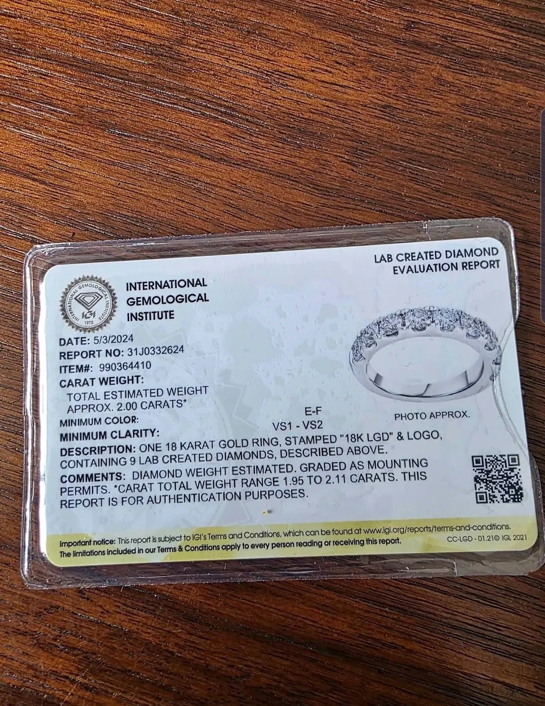 Diamond ring for sale