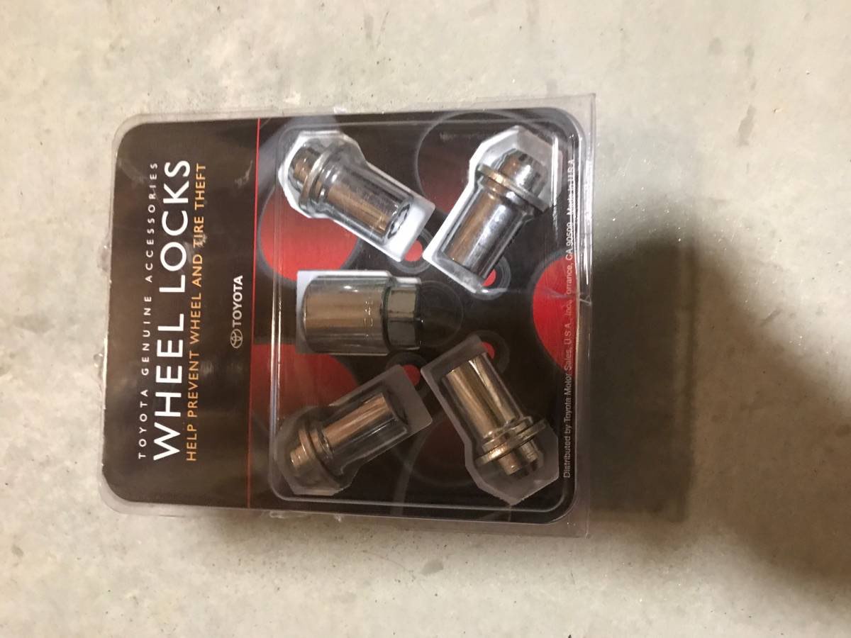 3rd Gen Tacoma Wheel Locks
