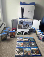 PS5 CONSOLES, PSVR2, GAMES AND ACCESSORIES FOR SALE (Pls Read Ad For Price)