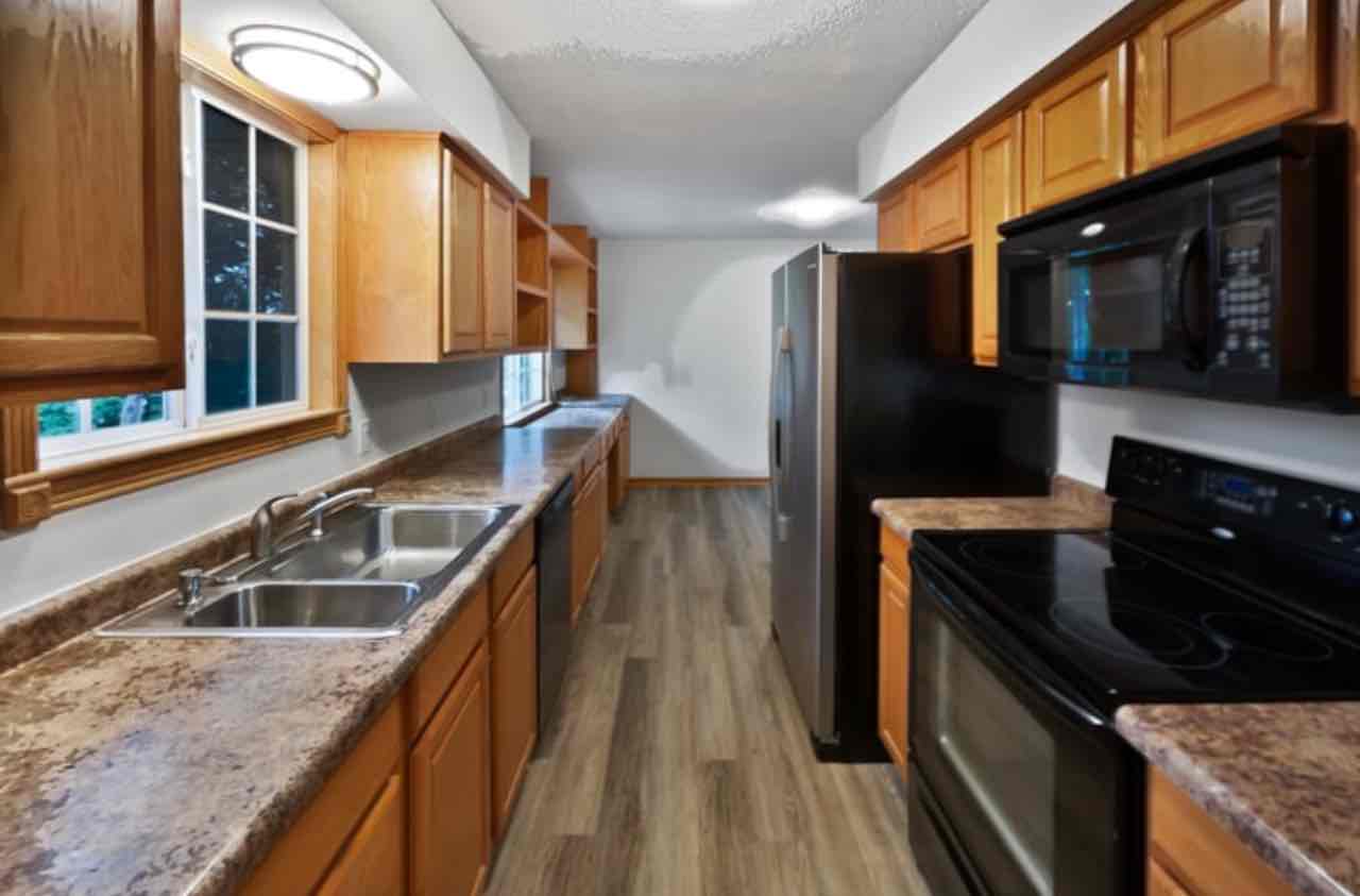 This house is available for rent in Maple Grove