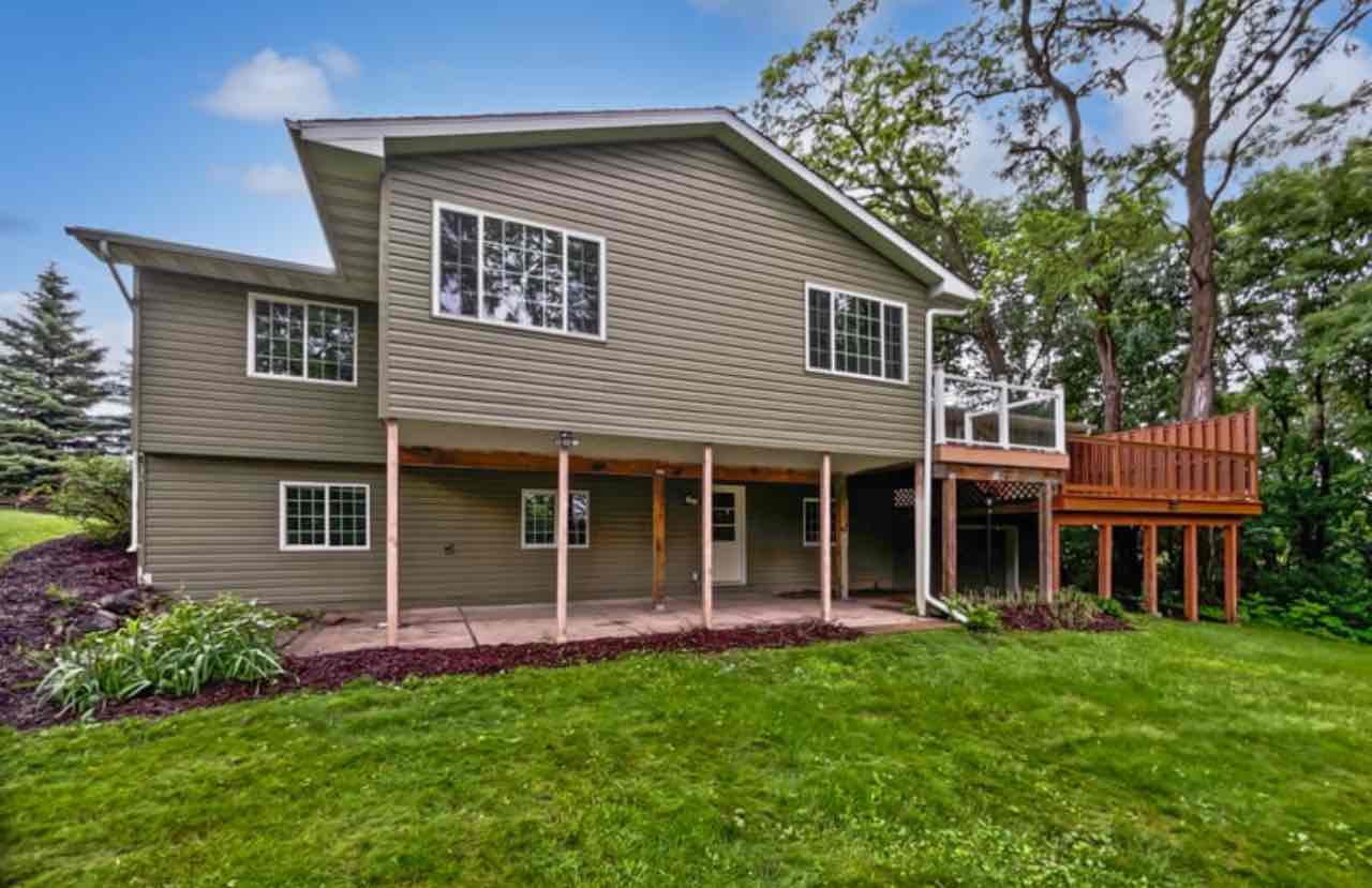 This house is available for rent in Maple Grove