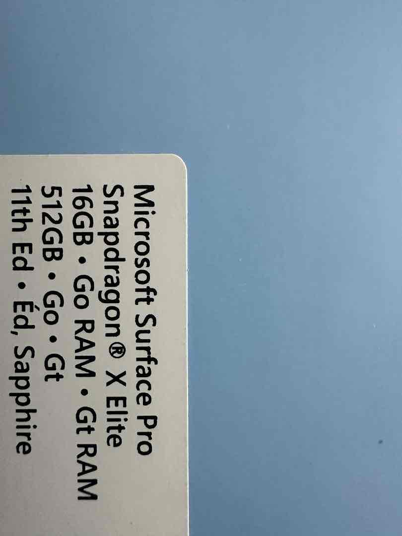 Microsoft Surface Pro 11