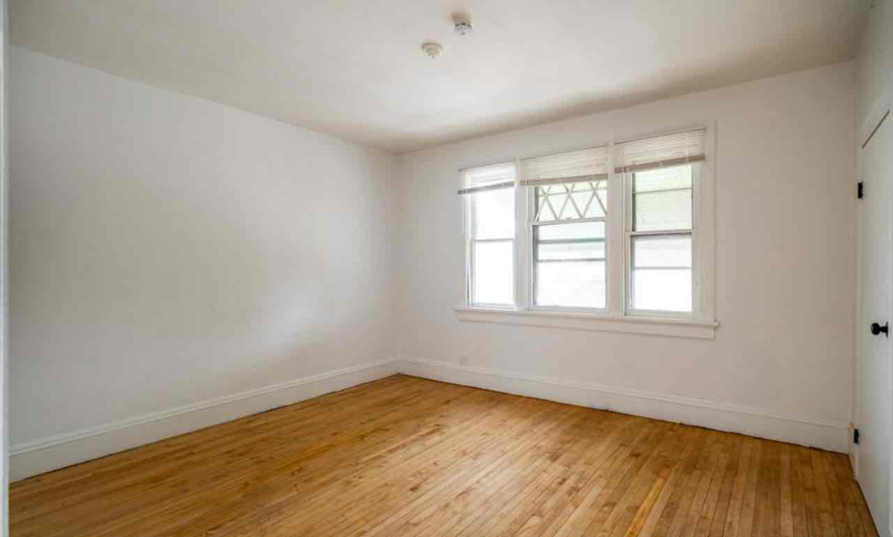 Two bedroom and one bathroom apartment