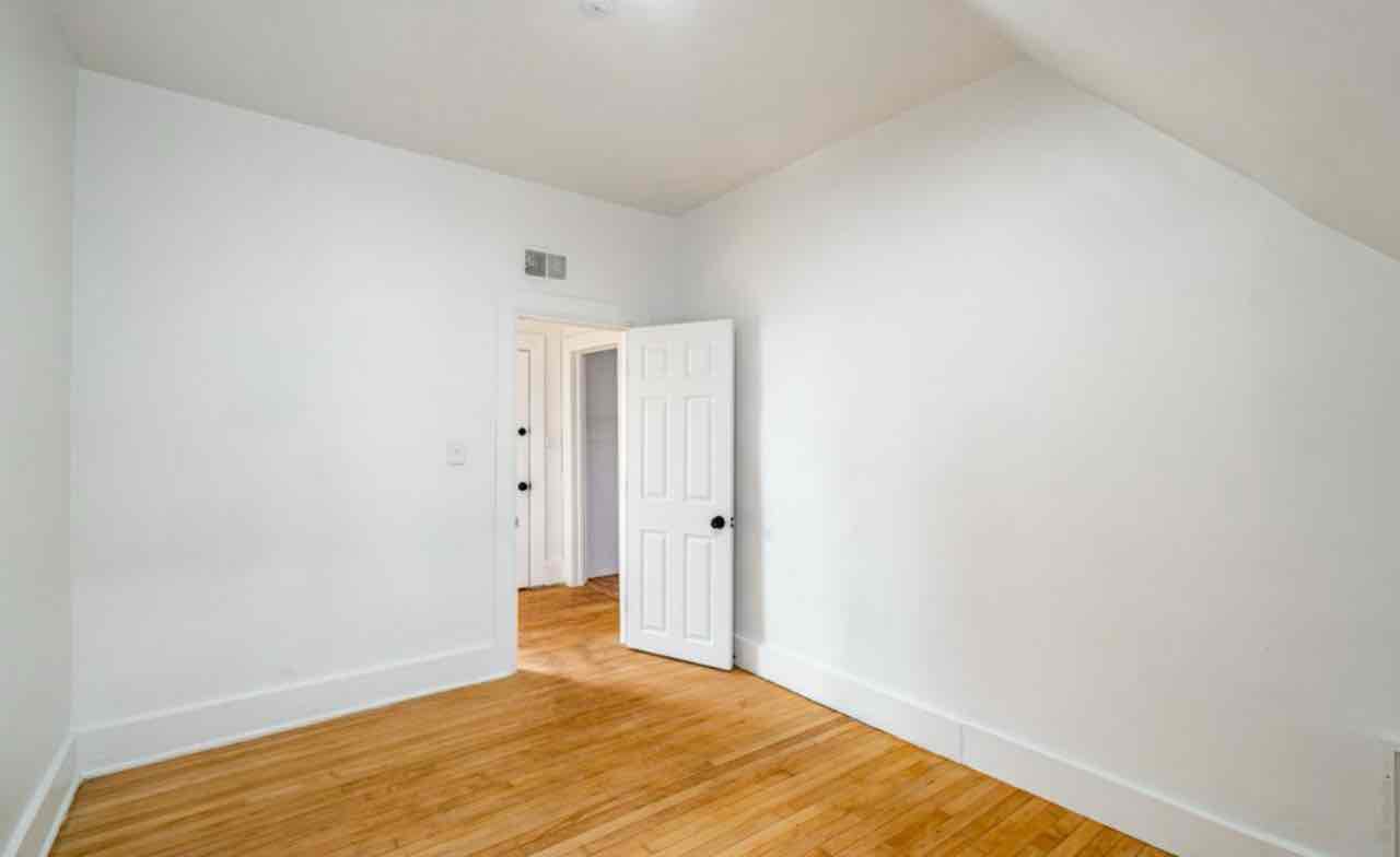 Two bedroom and one bathroom apartment