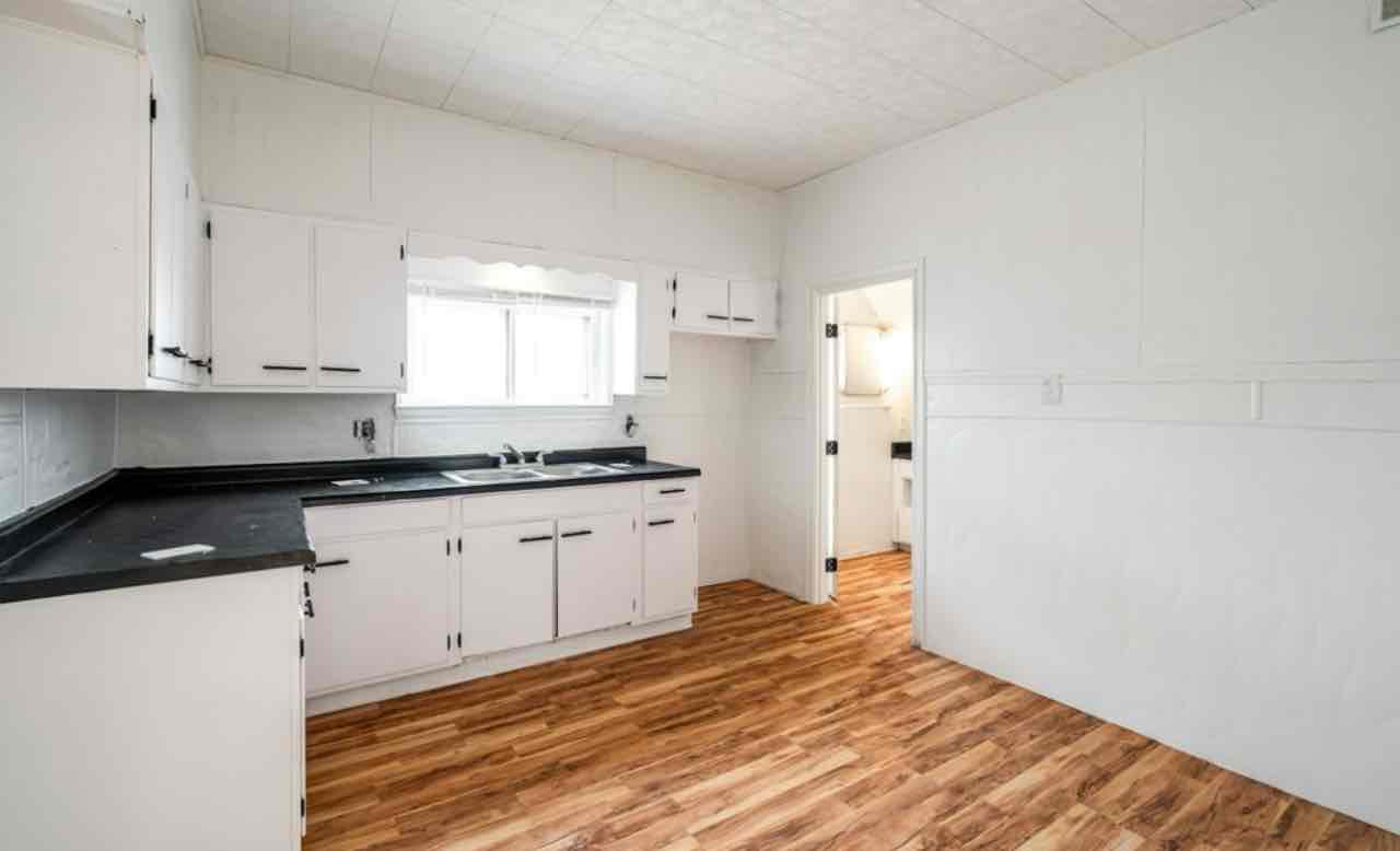 Two bedroom and one bathroom apartment
