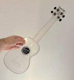 Kala Waterman Ukelele - Transparent Clear