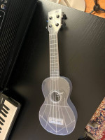 Kala Waterman Ukelele - Transparent Clear