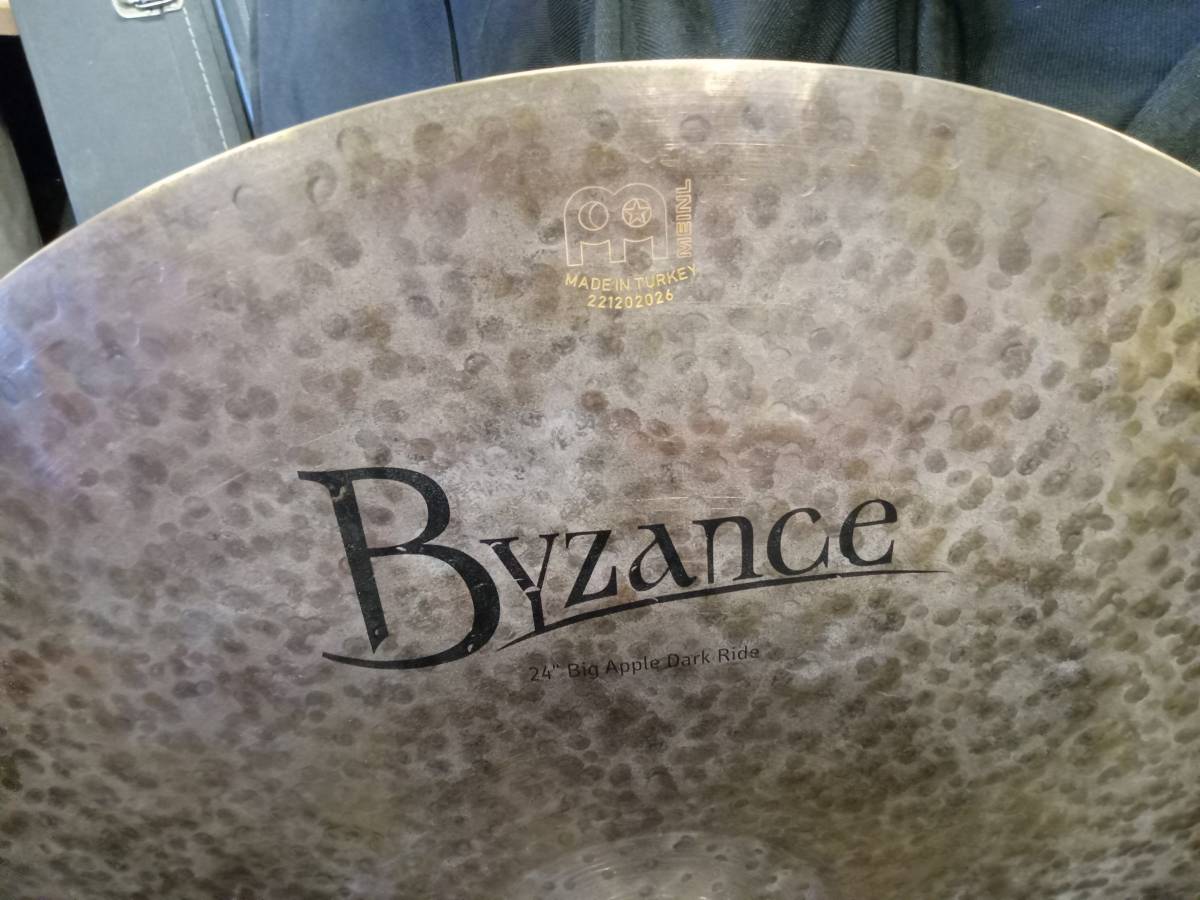 Meinl 24 inch Byzance Dark Big Apple Ride Cymbal Bronze