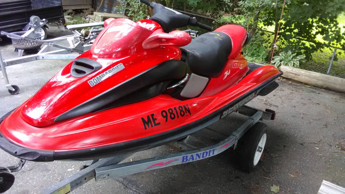 2001 Seadoo GTX 951 w/trailer