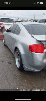 Infiniti g35 coupe parts