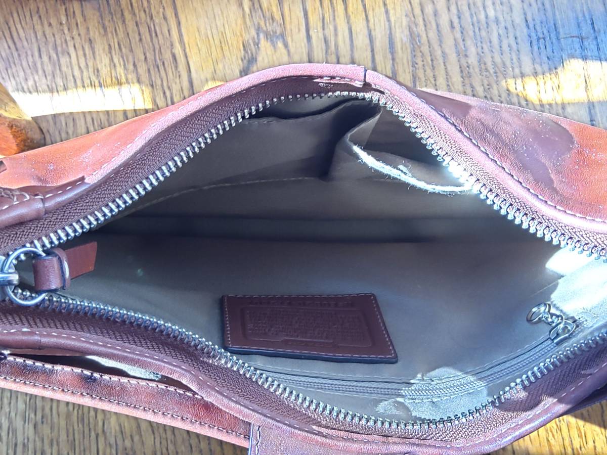 Coach Brown Leather Hand Bag Purse ~ Excellent Condition