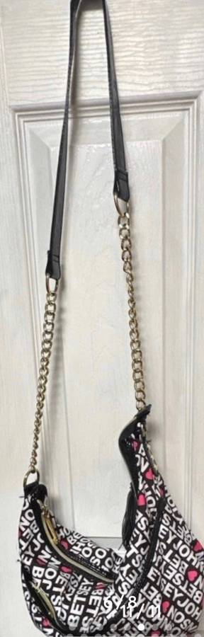 Betsey Johnson purse and zipper pouch